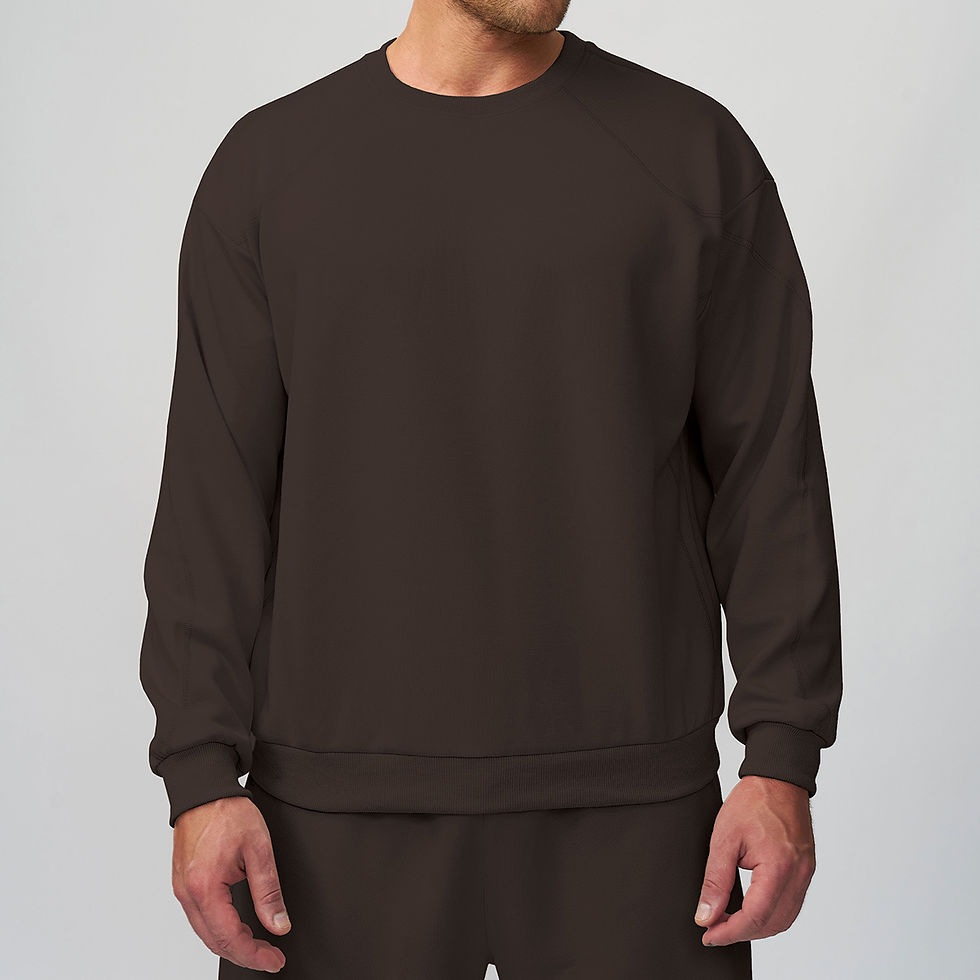 Thumbnail: Round-neck sports hoodie