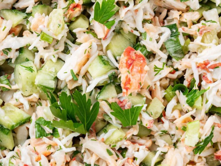 Hot & Crabby Salad