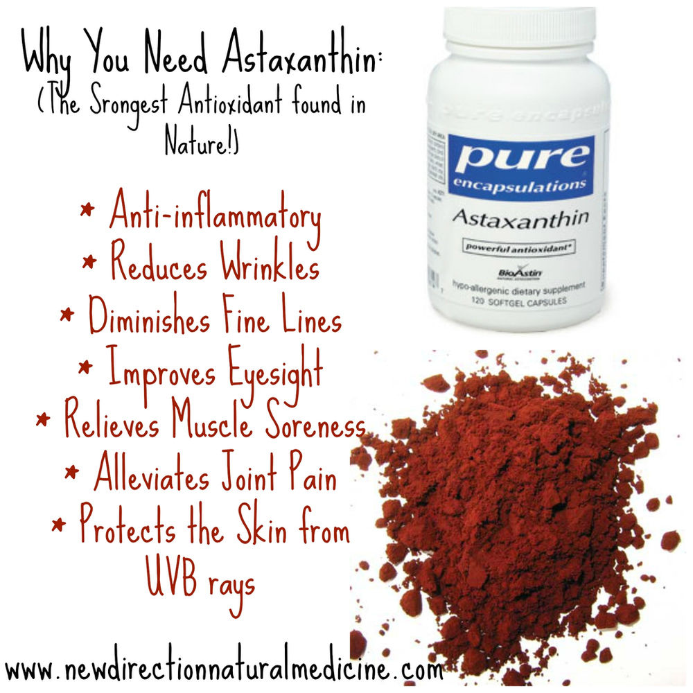 Astaxanthin Nature's Most Powerful Antioxidant