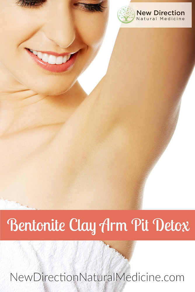 Bentonite Clay Arm Pit Detox