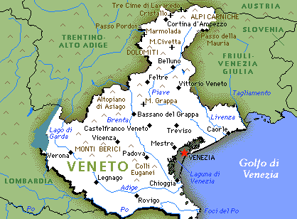 VENETO AND FRIULI VENEZIA GIULIA