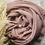 Thumbnail: Dusky Mauve Crepe Chiffon