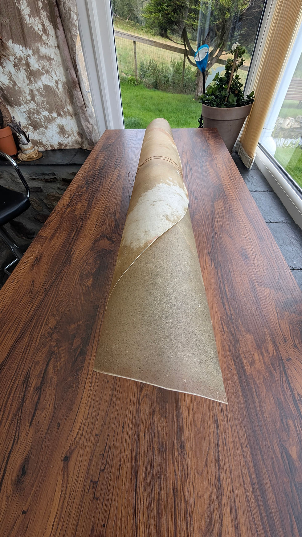 Thumbnail: WATER BUFFALO RAWHIDE - SHAMANIC DRUM MAKING SUPPLIES