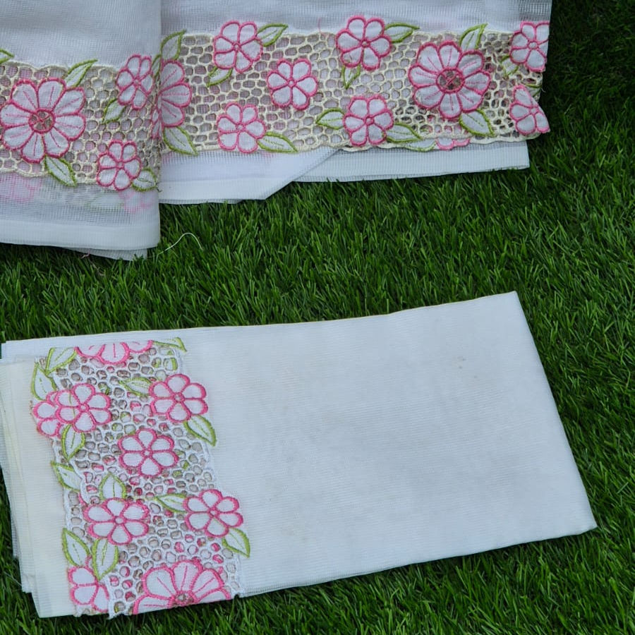 Thumbnail: Featuring intricate cutwork detailing that adds a graceful charm to your ethnic wardrobe.