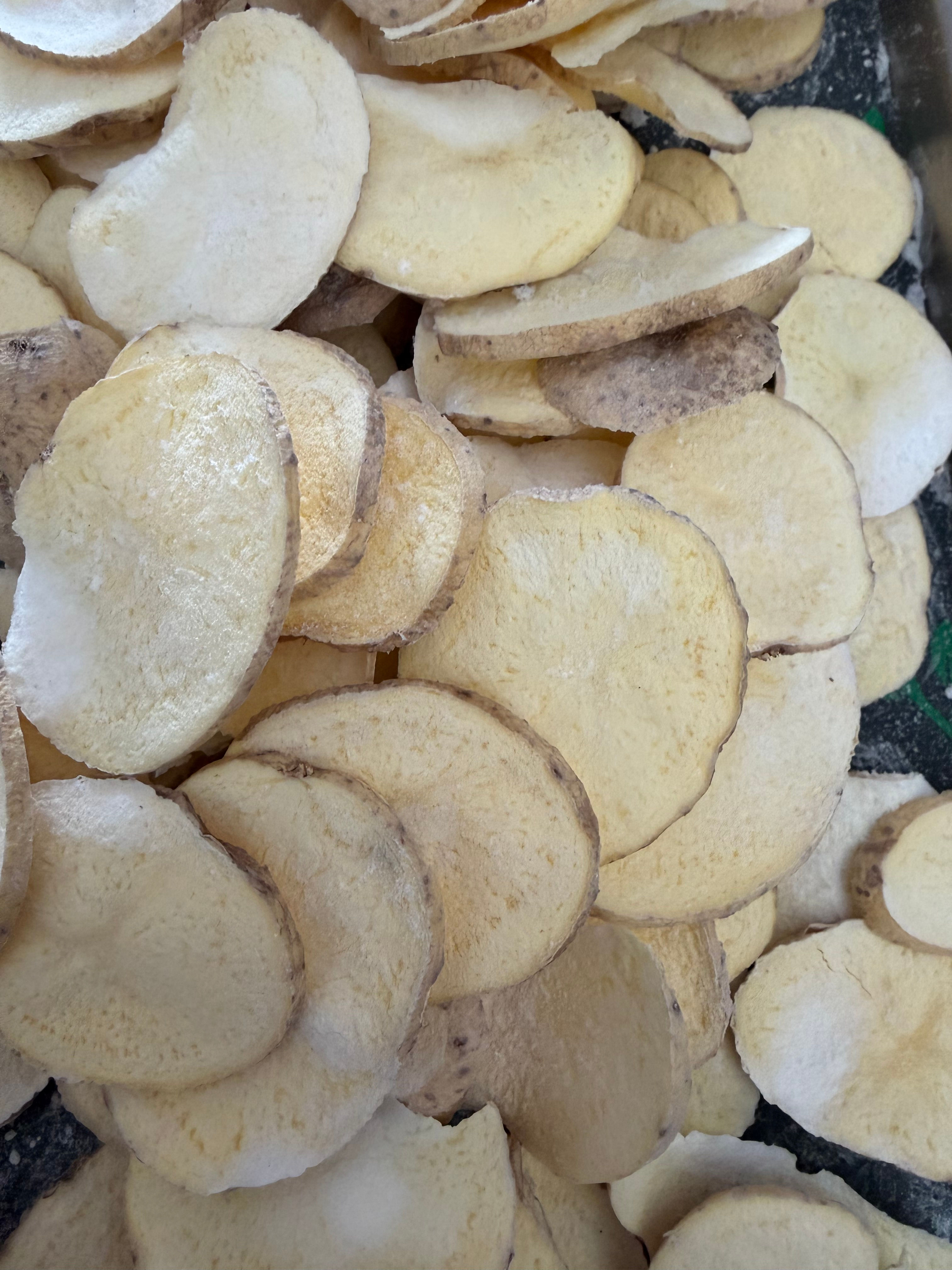 Freeze-Dried Potato Slices