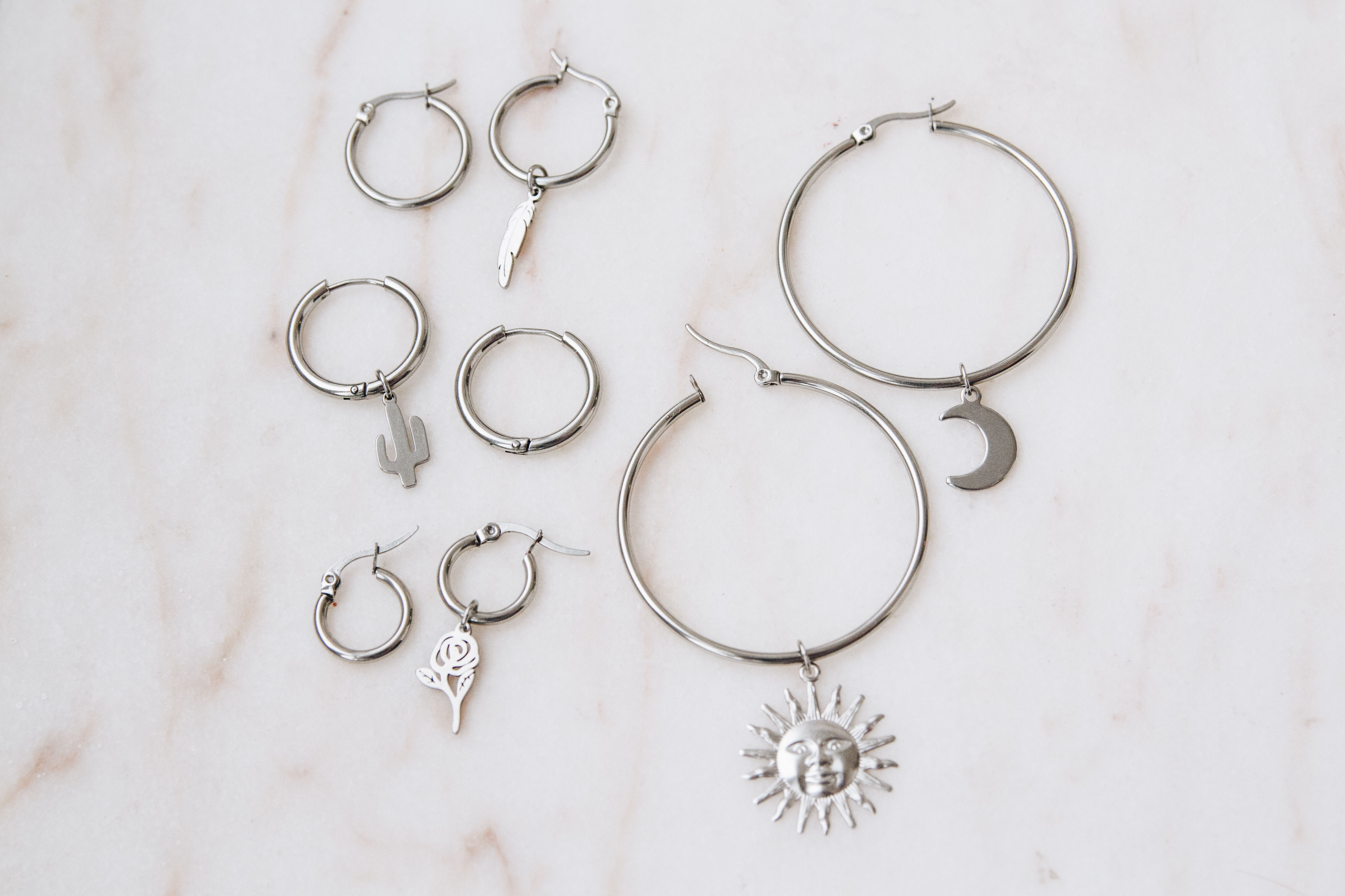 Custom Hoops (Silver)