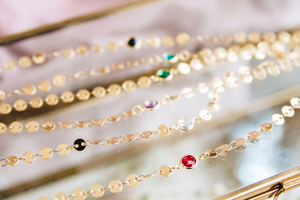 Thumbnail: "Celeste" choker necklaces