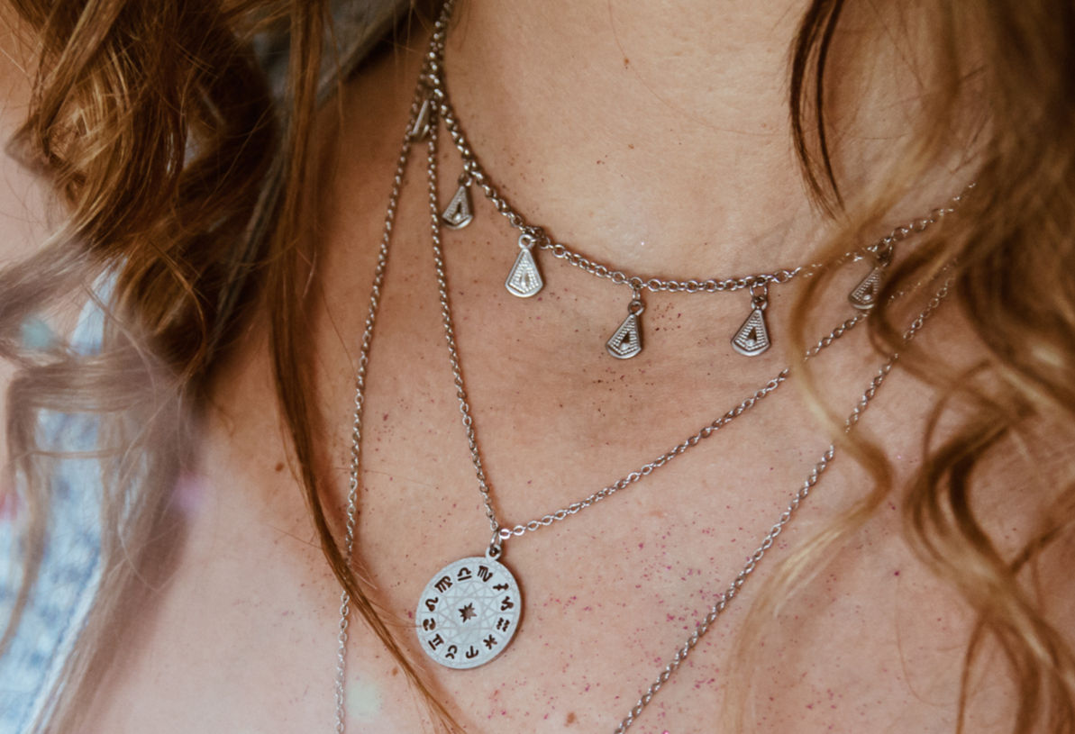 Silver Zodiac necklace