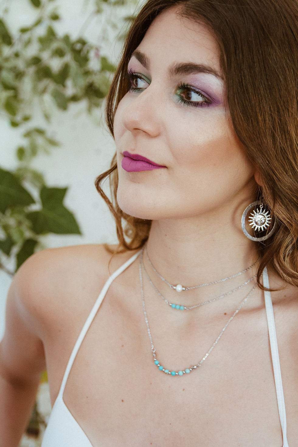 Thumbnail: "Solstice" earrings (Silver/Gold)