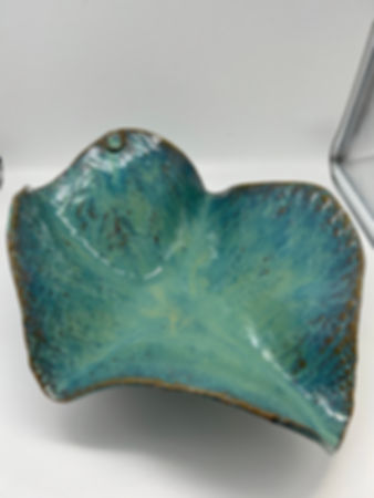 Mountain Lake slump bowl 