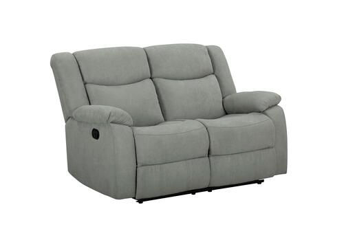 Thumbnail: LR8176J Cosmo Grey Motion Collection : Reclining Sofa & Loveseat