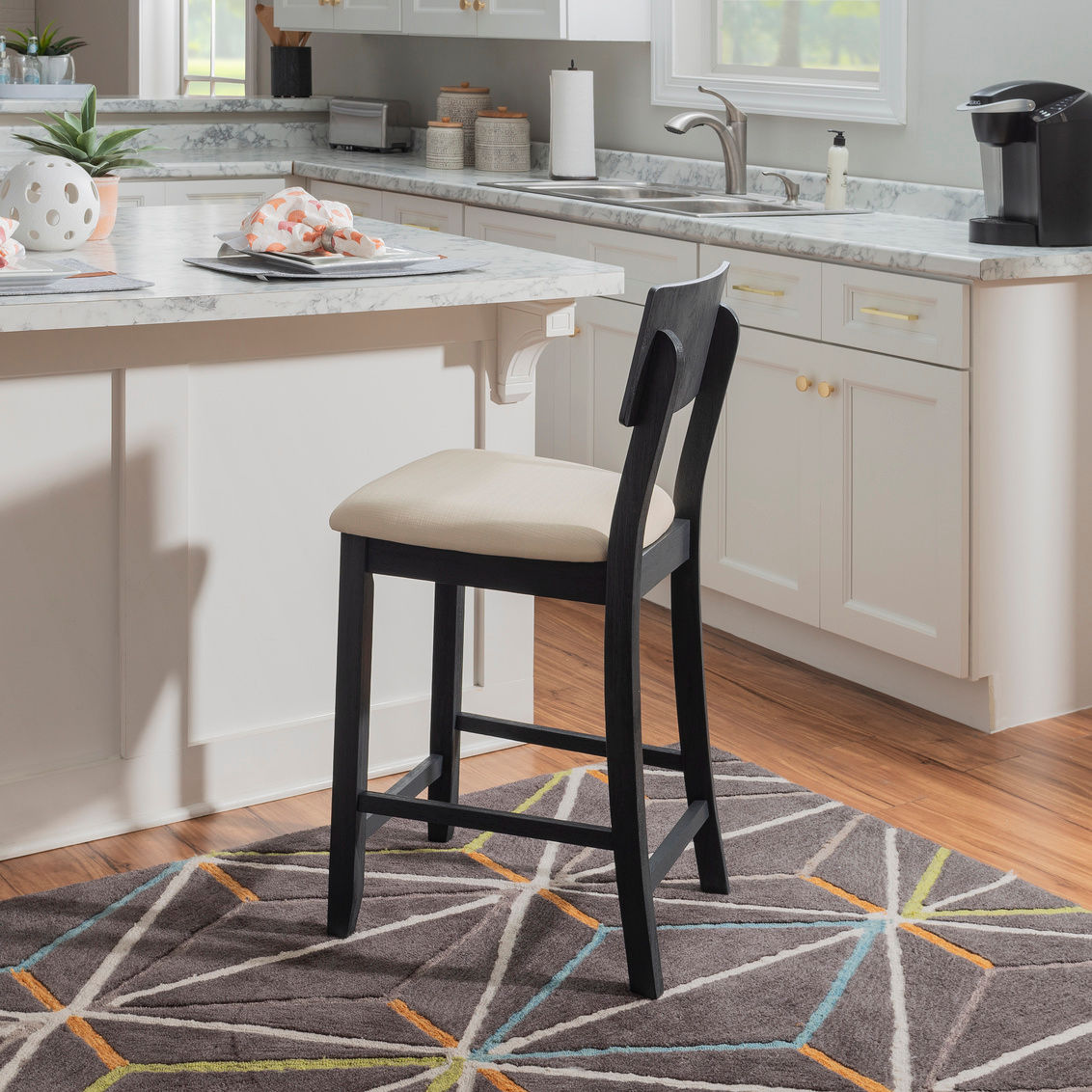 JORDAN COUNTER STOOL 1PC-POW