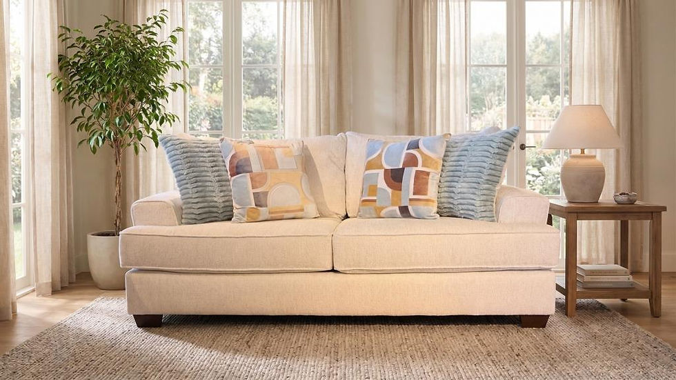 Thumbnail: 431-bany- Sofa & Loveseat-Toddy Froth