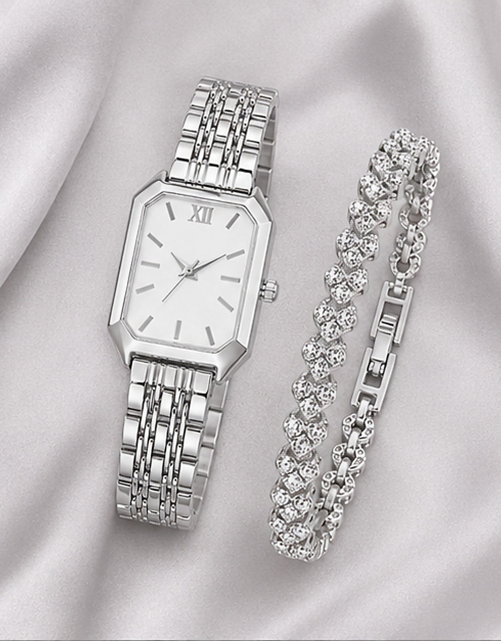 The Roma — Watch & Bracelet Set (2-Piece) 5