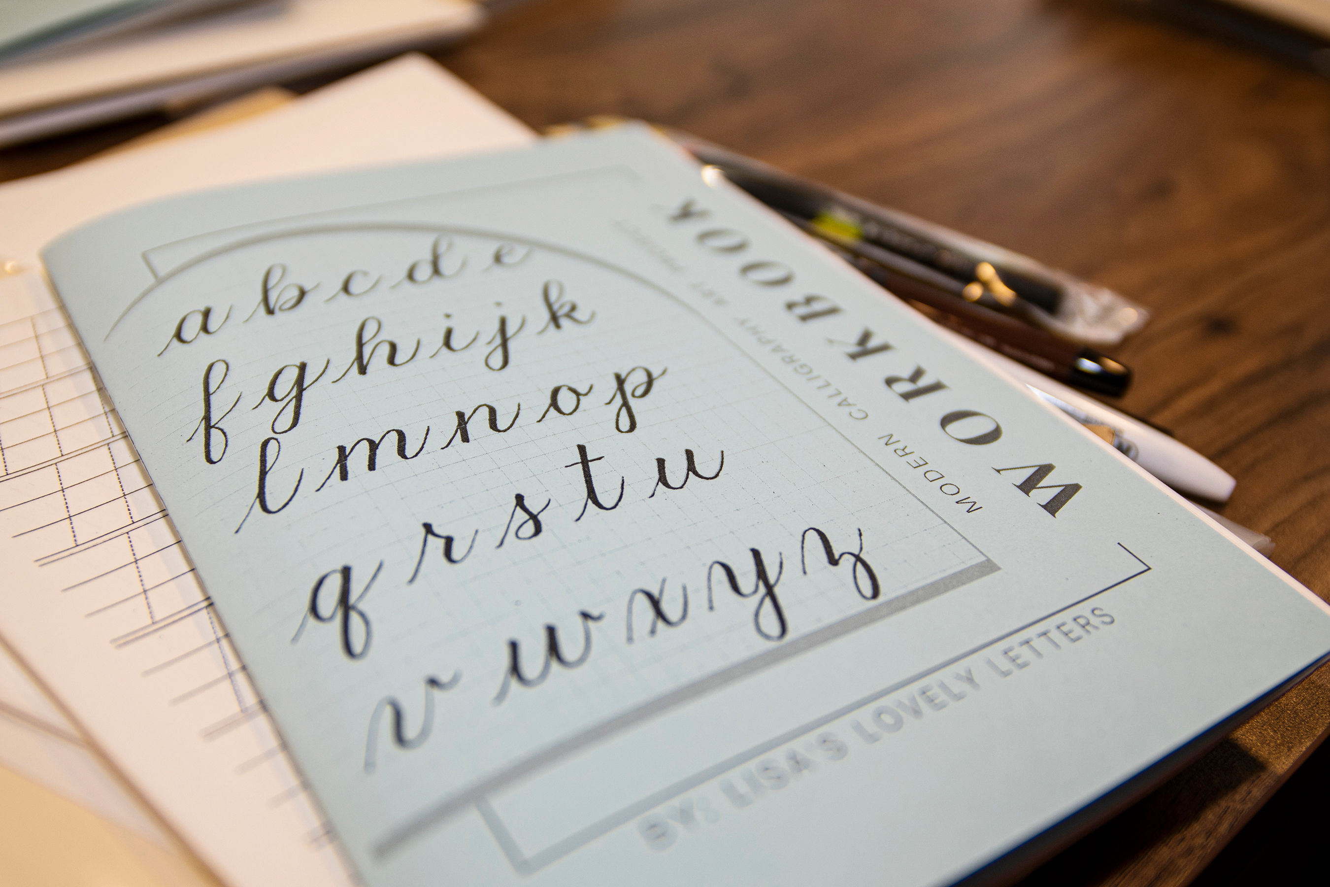 Beginner's Calligraphy Workbook (Physical Copy)