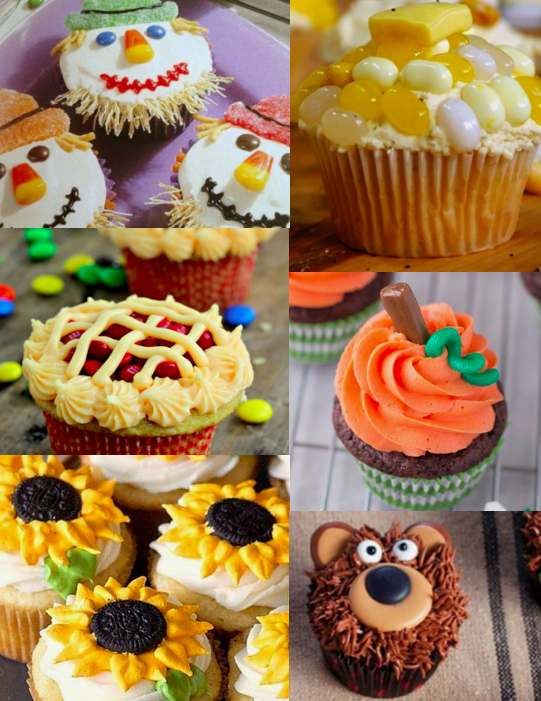 Fall Themed 6 Cupcake Decorating Workshop 6 Pm