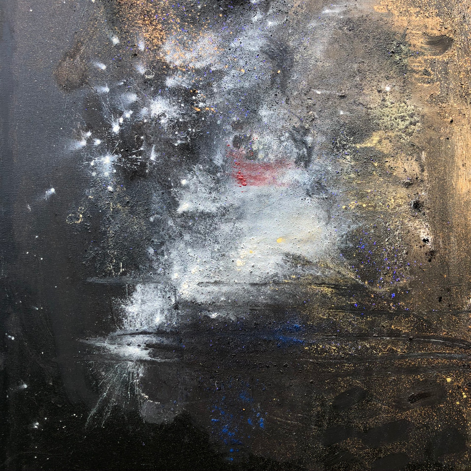 Section of the painting
Black, Emergence