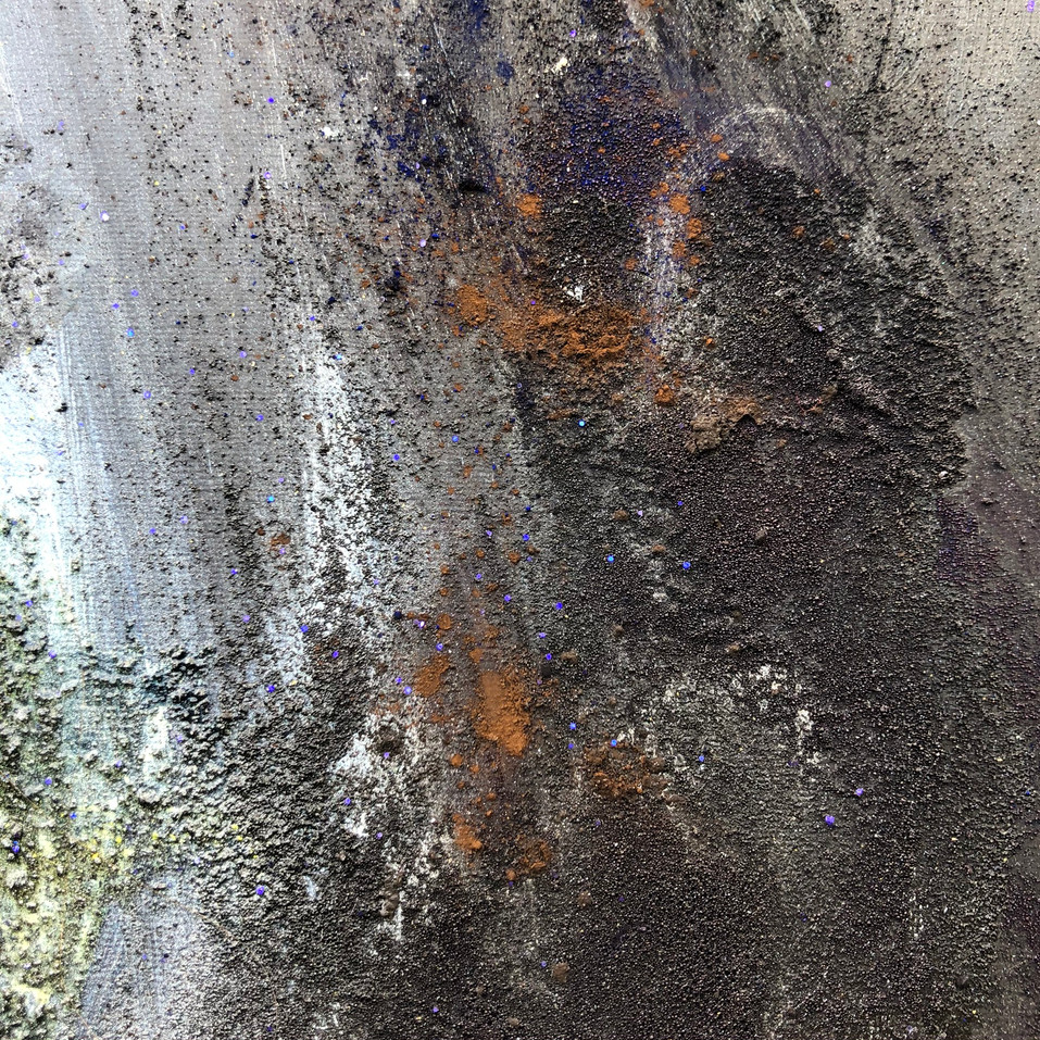 Section of the painting
Black, Emergence