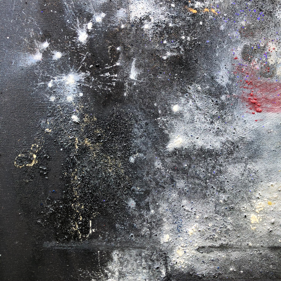 Section of the painting
Black, Emergence