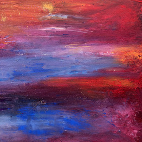 Section of the painting
Sunset Rose