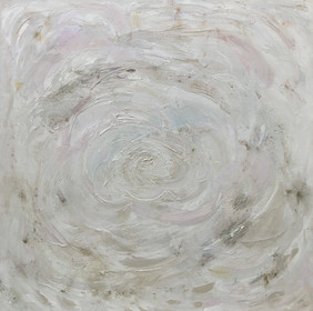 Full size painting
The Light of White Rose
90x90cm
2020