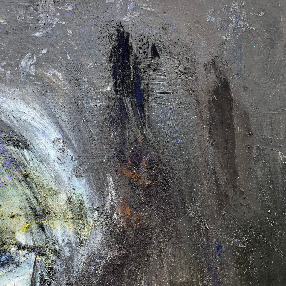 Section of the painting
Black Emergence