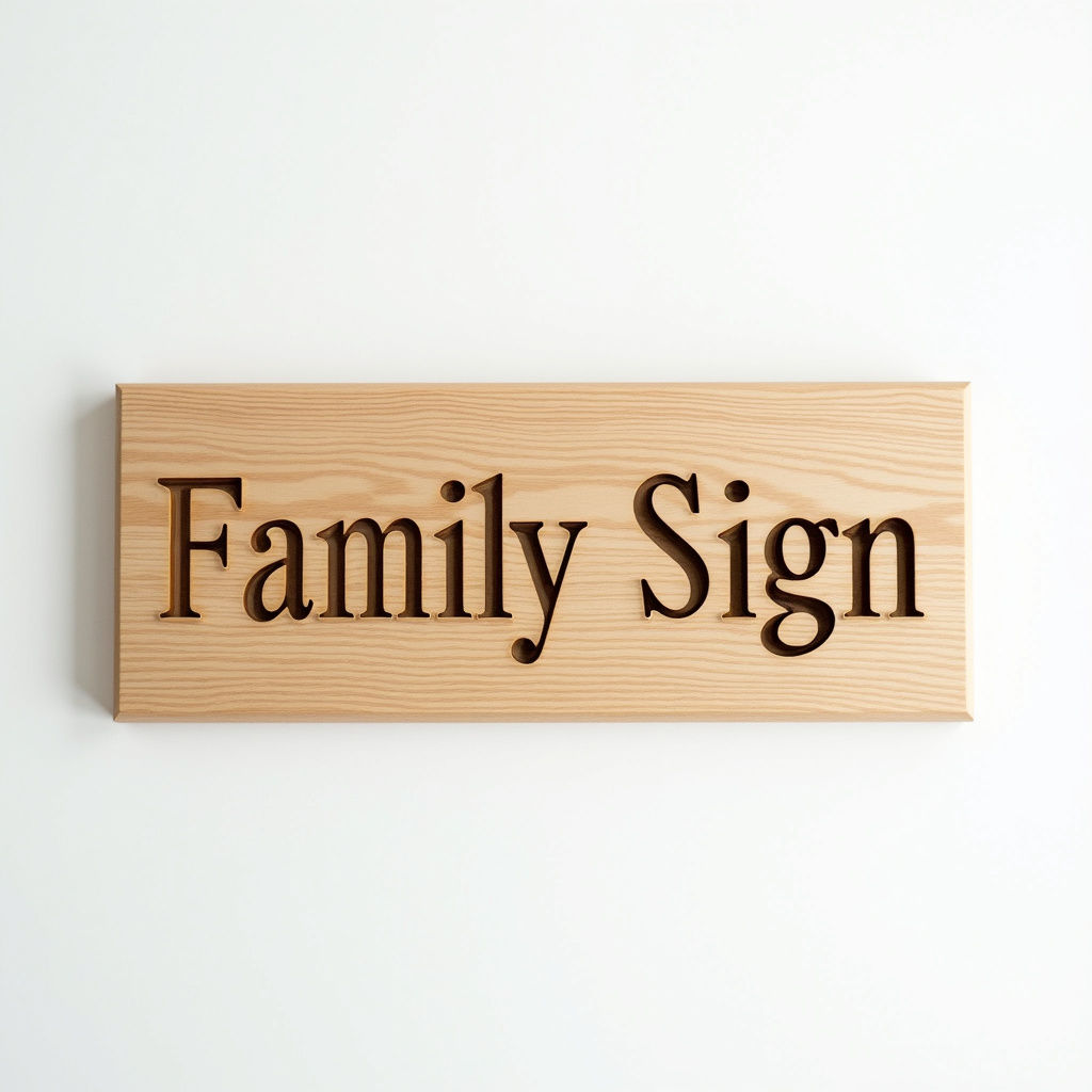 Family Name Sign
