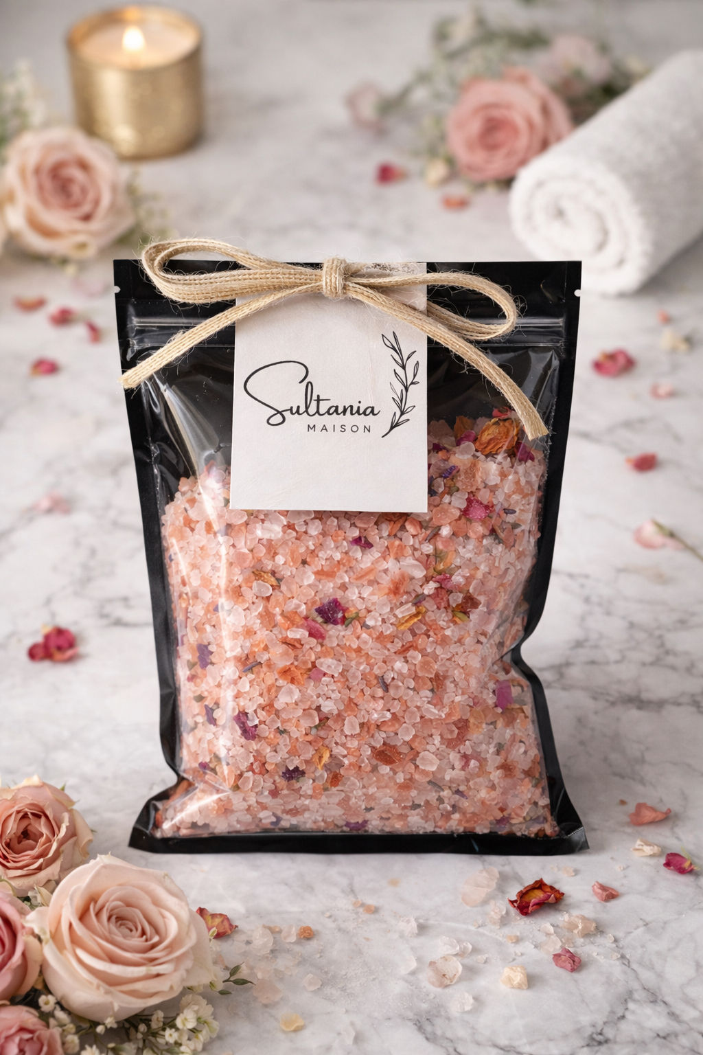✧ Sels de bain sensoriels – Maison Sultania - revente