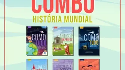 COMBO Série Deslumbramento: História Mundial (Vol. 1, 2, 3, 4, 5 e 6)