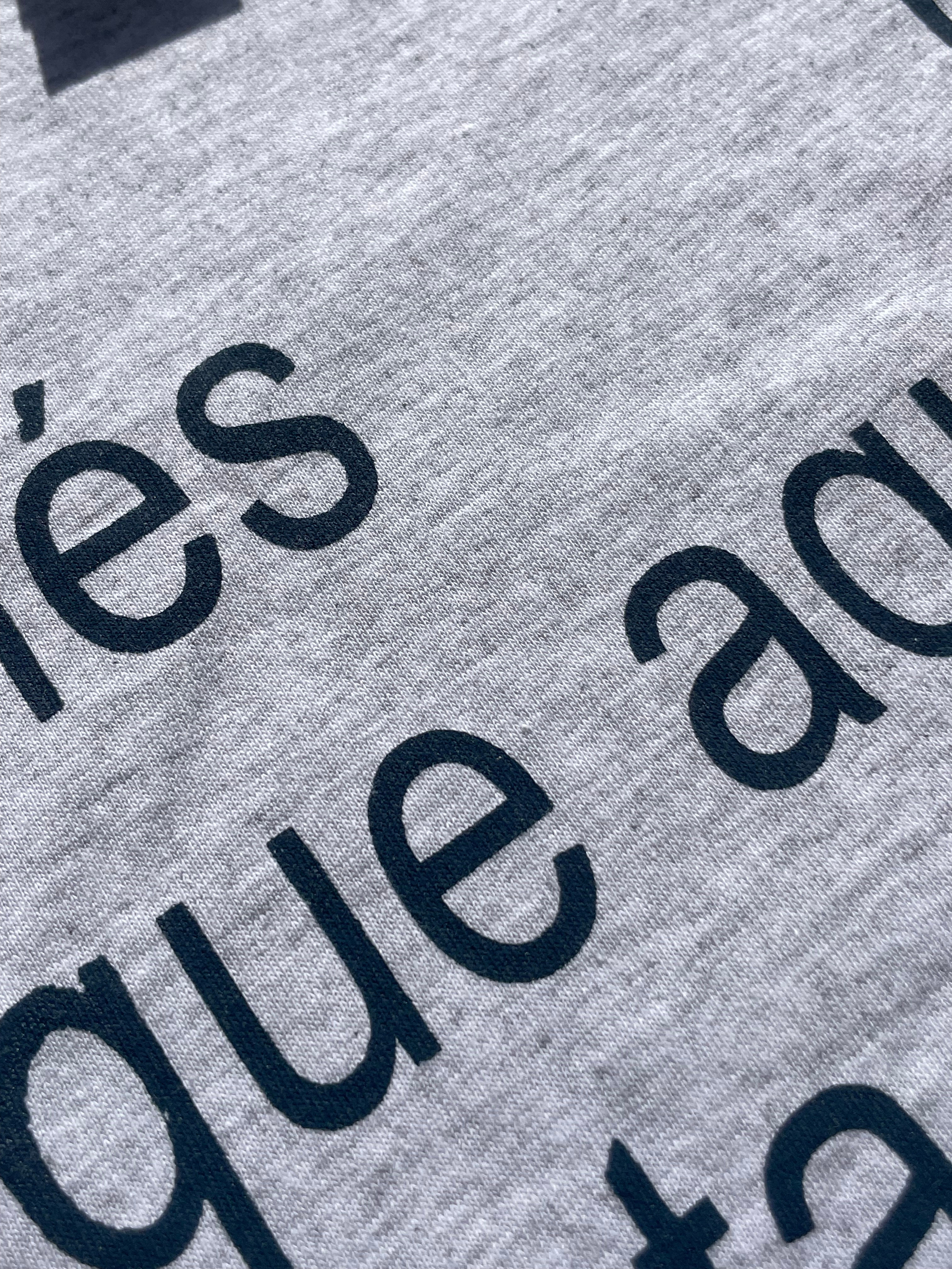 HOT bby tee gris