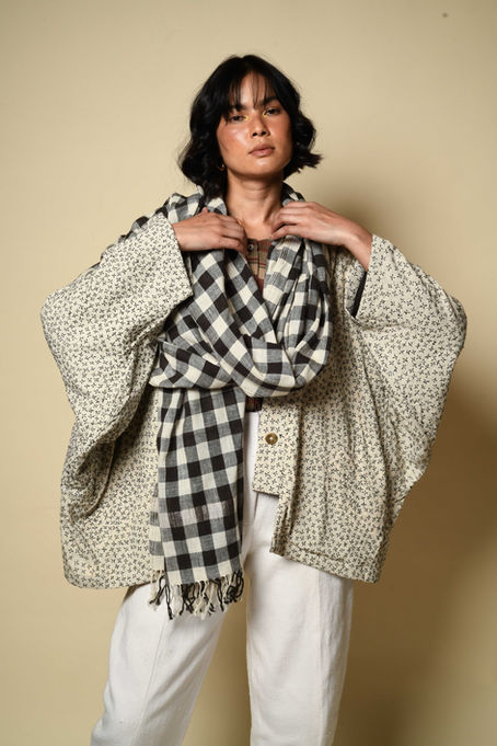 Drawing from street style: Artisanal fashion inspired by an iconic textile, the Gamcha