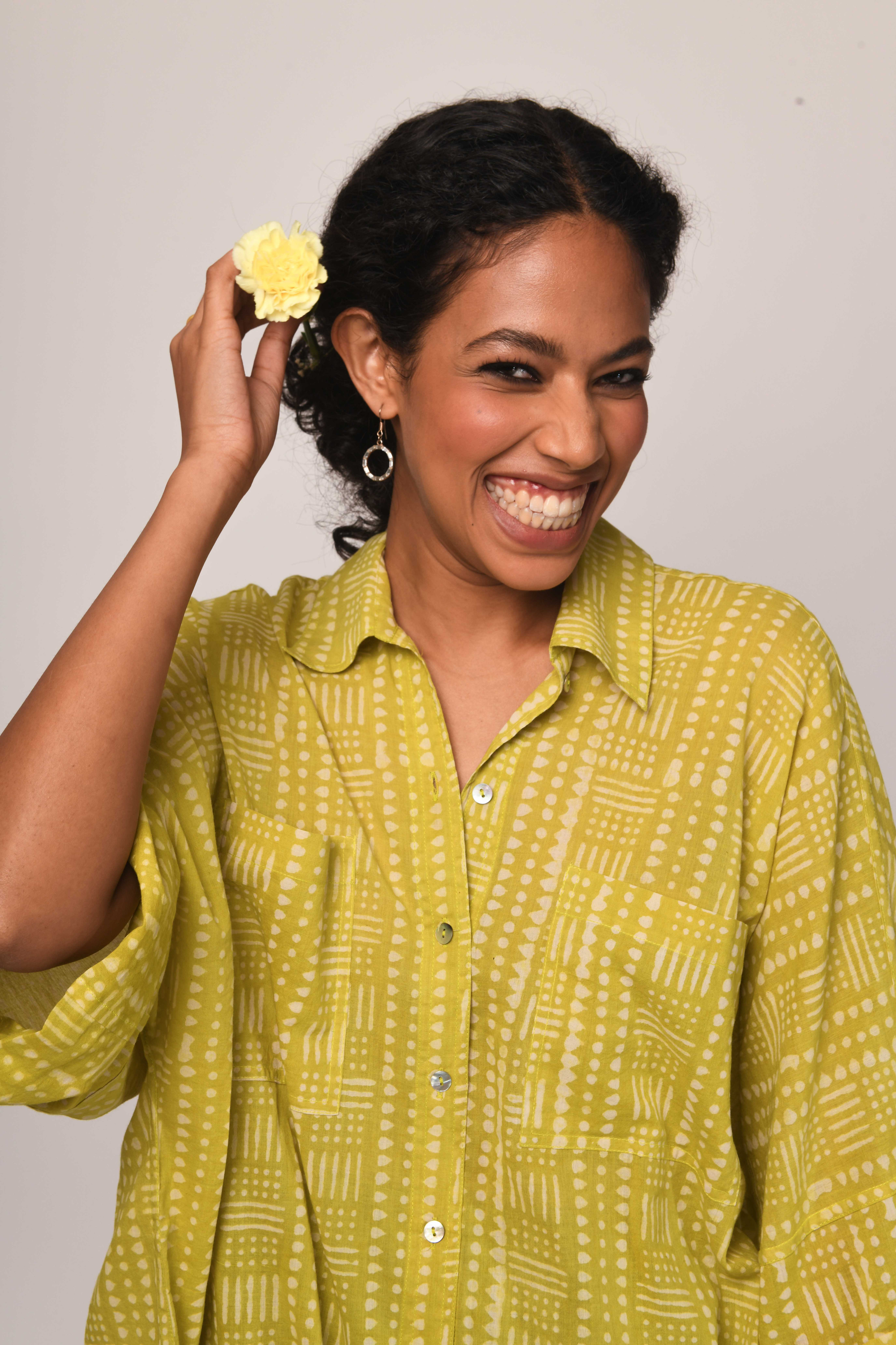 Dabu | Oversized shirt, Lemon