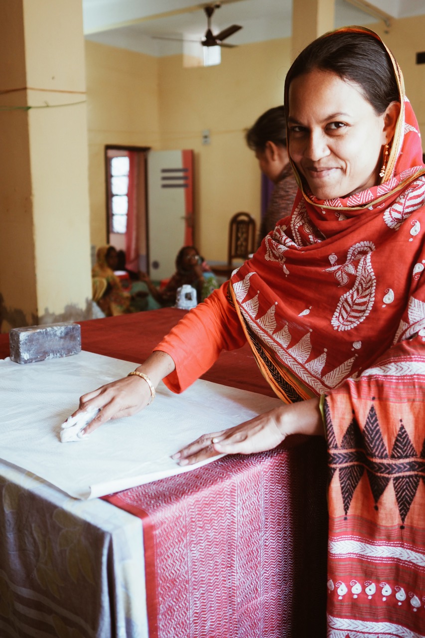 Nakshi kantha artisans, West Bengal