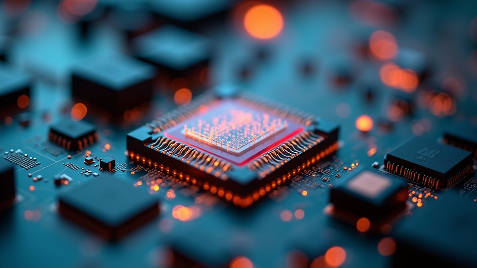 Close-up view of a lung-on-chip device showcasing its intricate design