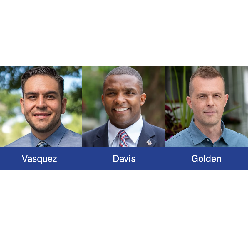 Meet Reps. Gabe Vasquez (NM 02), Don Davis (NC 01) and Jared Golden (ME 02)