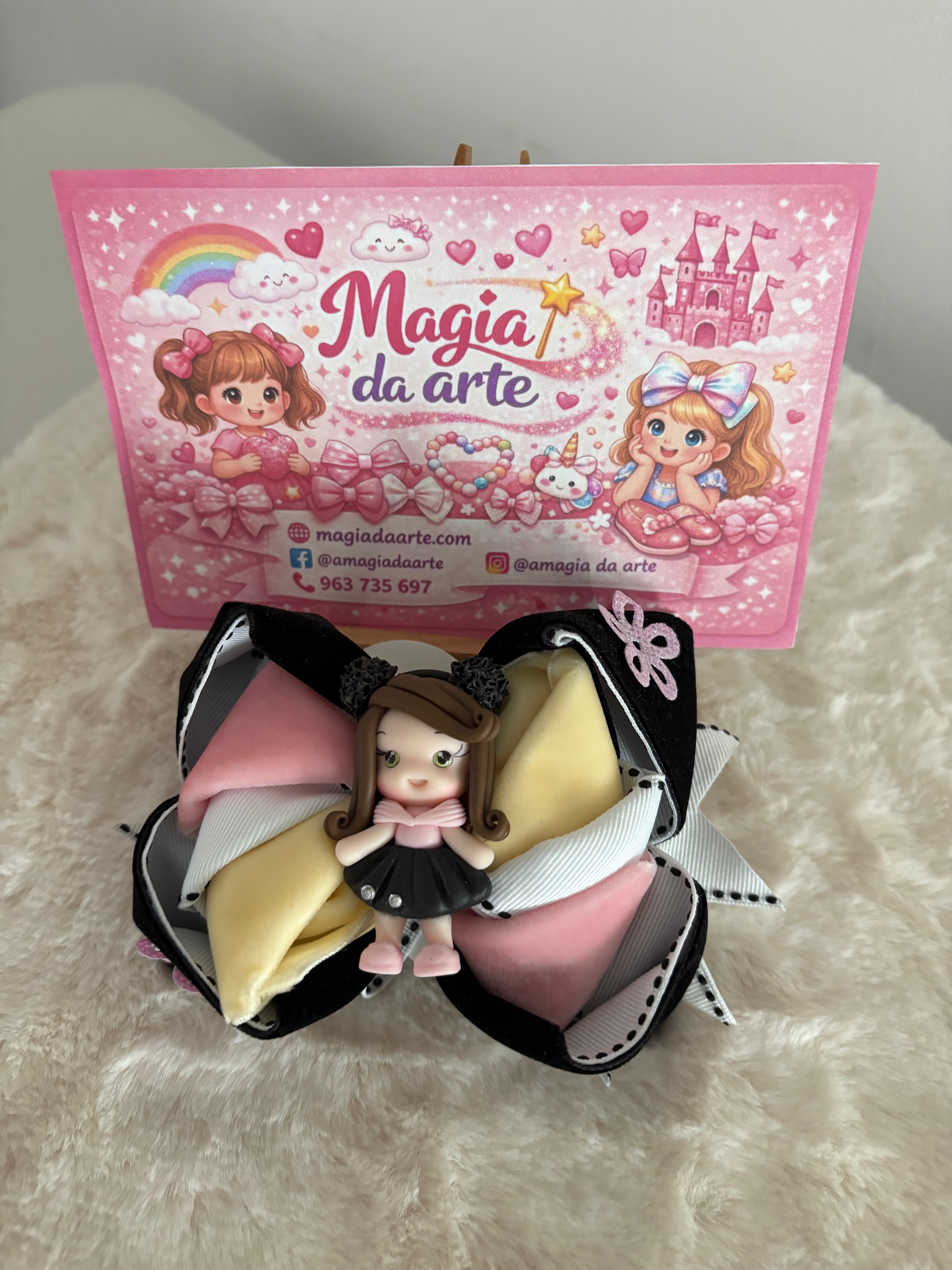 Laços temáticos Bonequinhas *NOVOS*