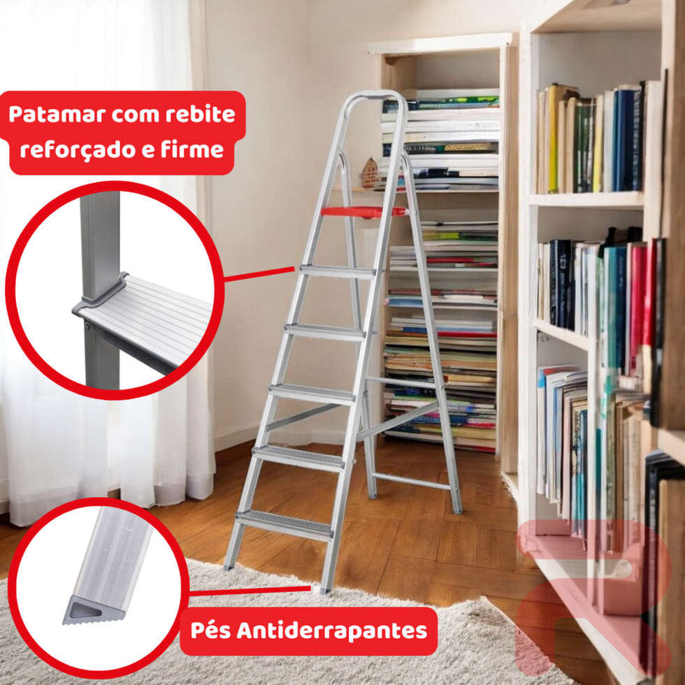 Escada de alumínio