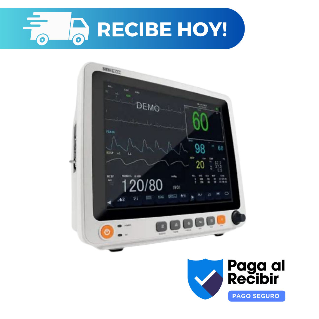 Arriendo Monitor de Signos Vitales M12 – ¡Monitoreo Profesional en Casa!