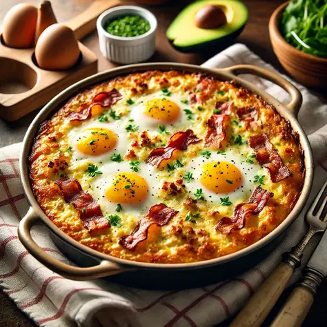 Keto Egg Casserole