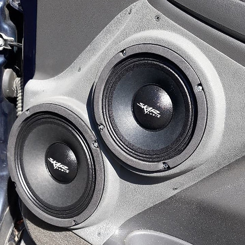 6.5 and 8 speaker pods front door chevy tahoe silverado suburban escalade stereo installation accessory