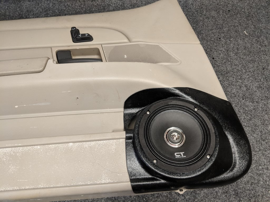 crown vic door speakers