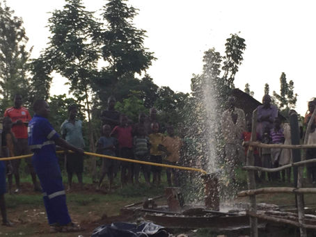 Water project underway!