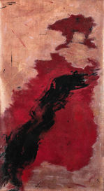 Loy Luo_I Ching- Not Yet Fording_2011_Acrylics on Canvas_110x40cm_web
