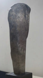 LoyLuo_Poem-Dew on the Path1_2015_Bronze_15x15x60cm_Web