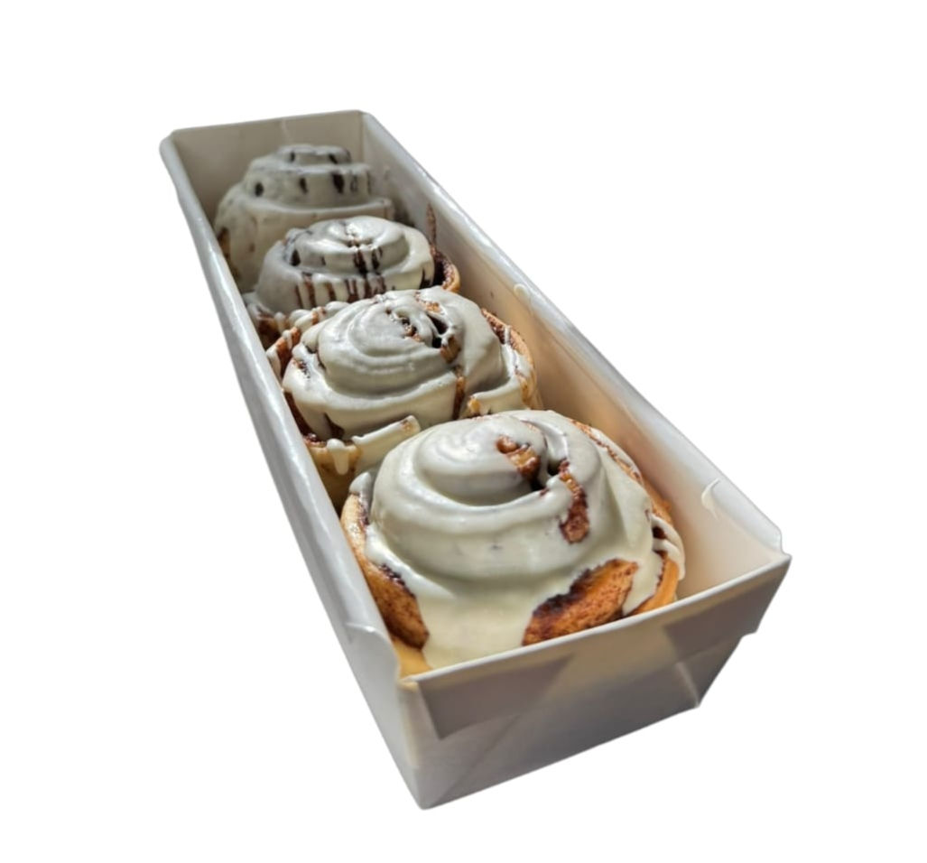  סינבון רול בציפוי שוקולד לבן