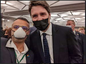 Avec PM Justin Trudeau at the 1st NC Summit - The Future of Arts, Culture, Heritage Canada- Ottawa, Canada