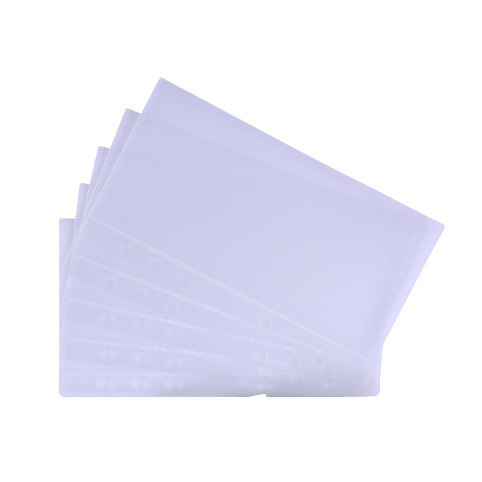 6 Blank Cash Envelopes for A6 binder.