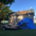 Removal of the old Roof