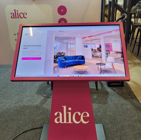 Totens Interativos para apresentações personalizadas