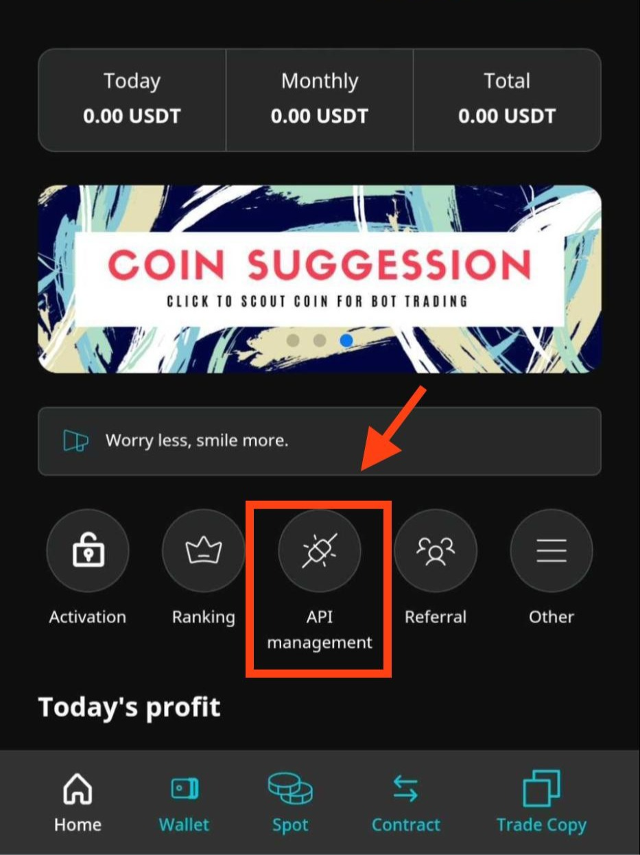 ขั้นตอนที่13 Connect Binance API กับ Khotnot